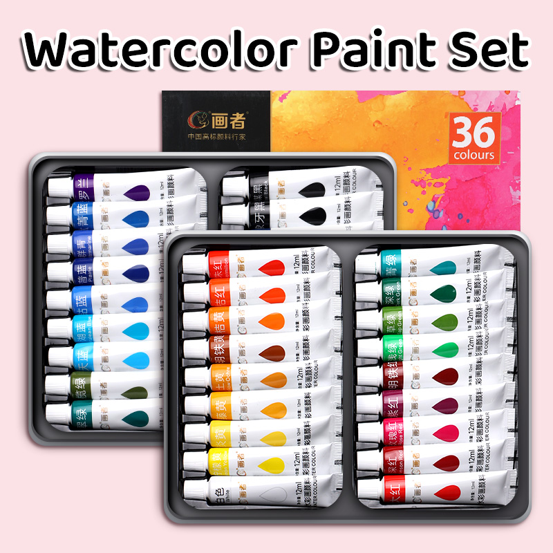 Art Craft Easy With Paper - Juego de pintura de acuarela de