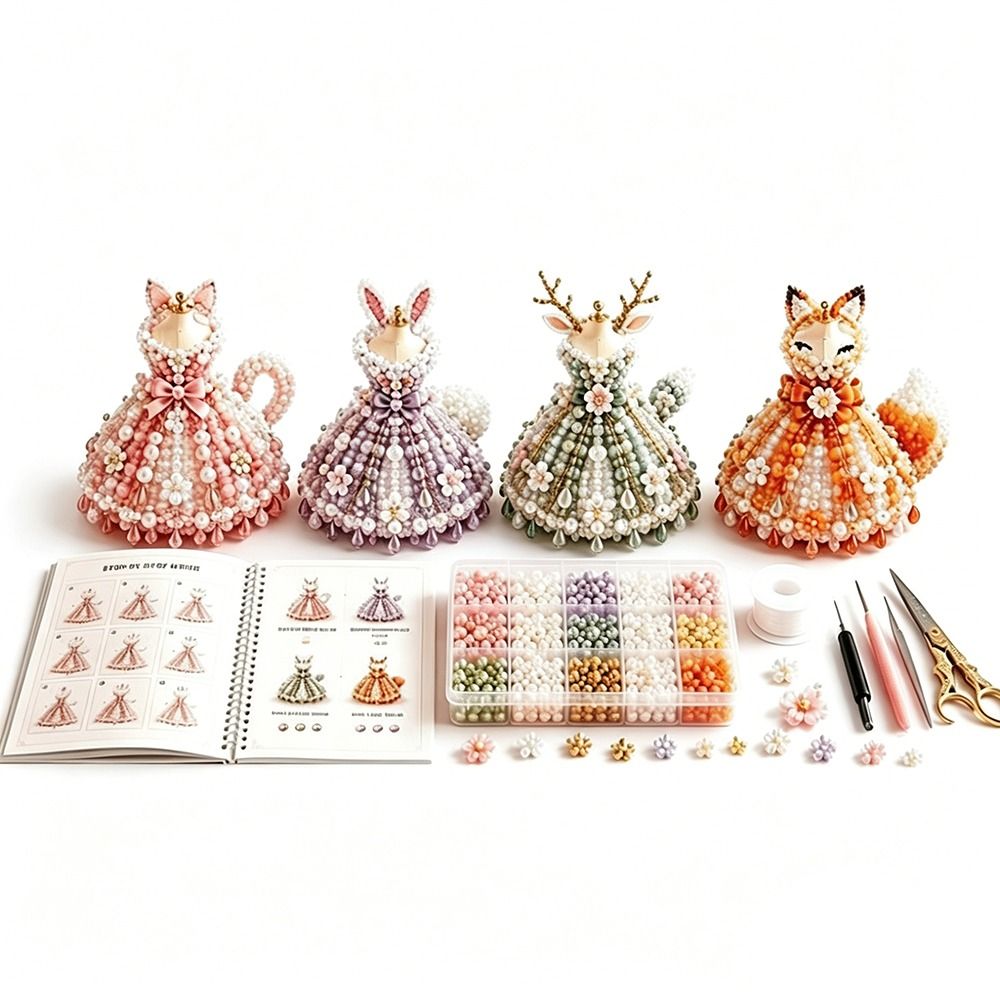 Art Craft And Design - Kit de Cuentas Pequeñas para Vestido