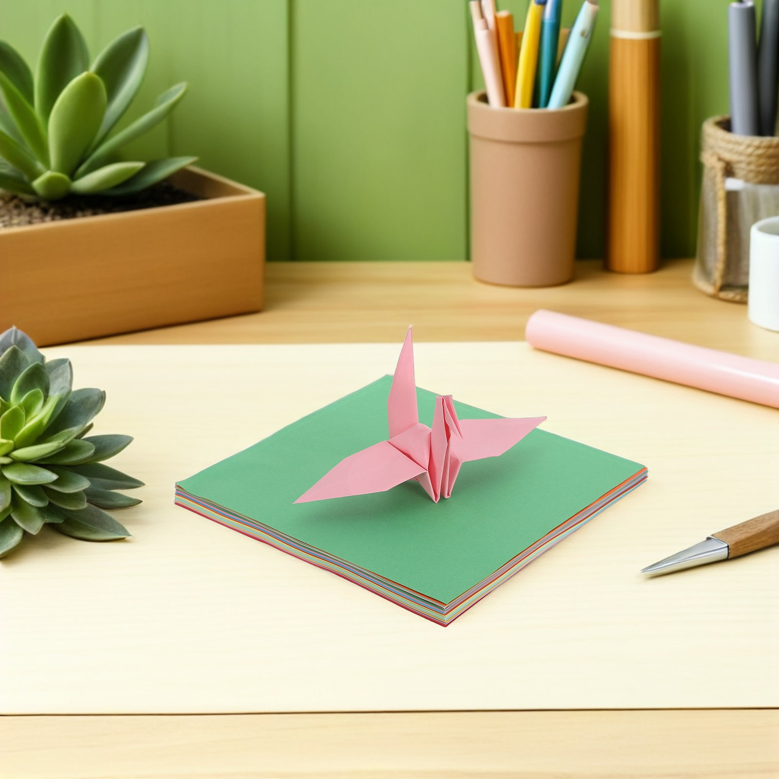 300 Hojas de Papel de Origami  - Art Craft Easy With Paper reseña y precio