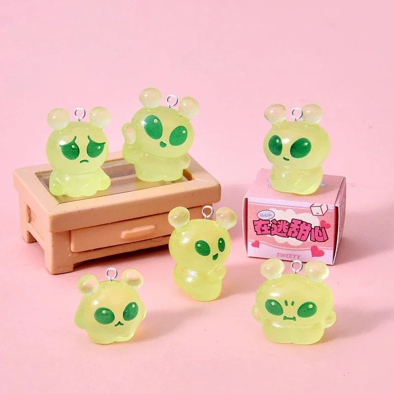 10 piezas de dijes de resina l - Art Craft Items reseña y precio