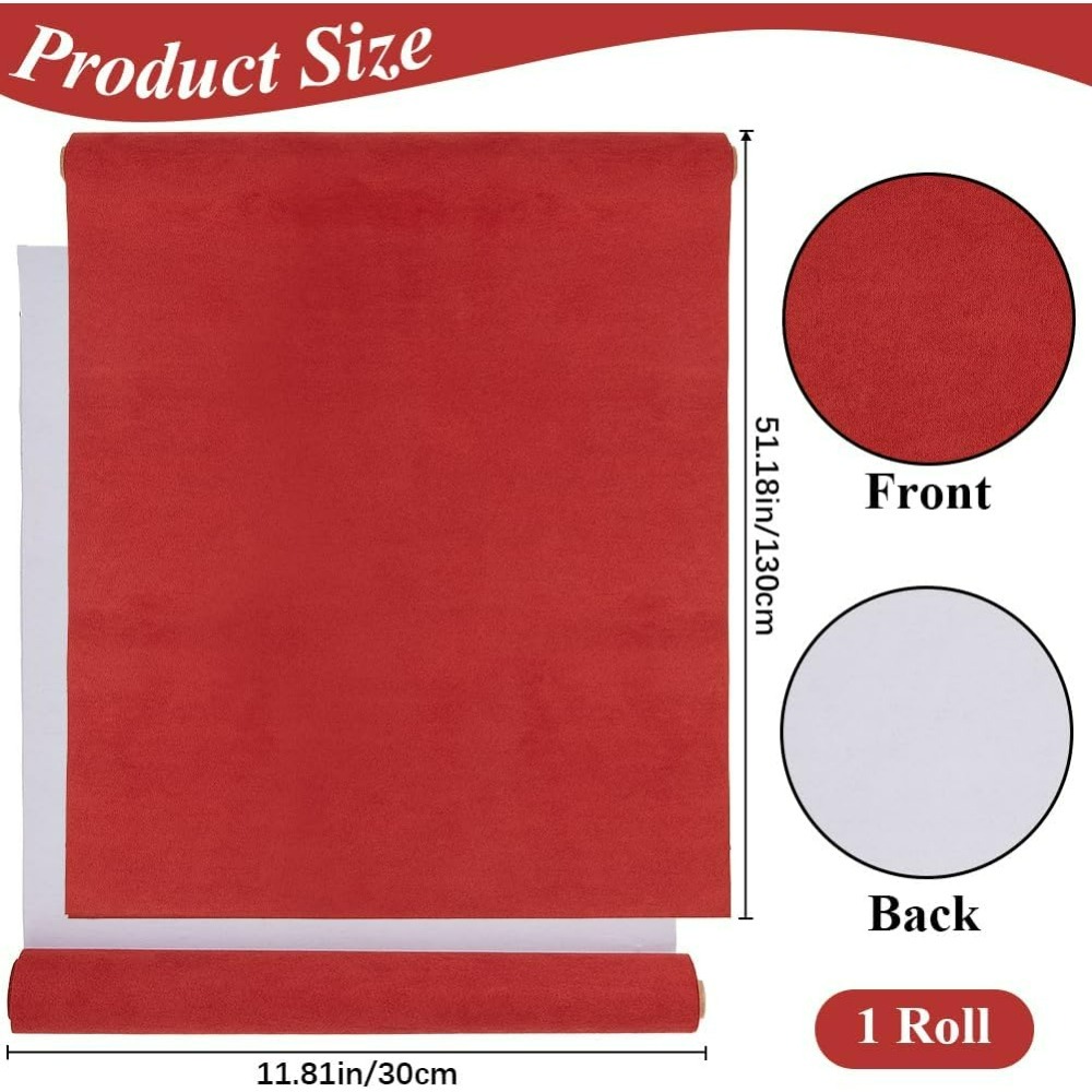 Tela de libro rojo de 51x11,8  - Art Craft Books reseña y precio