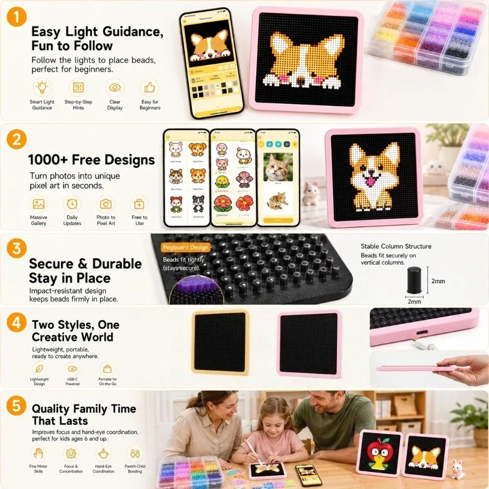 Tablero de Arte con Luces LED  - Art Craft App reseña y precio
