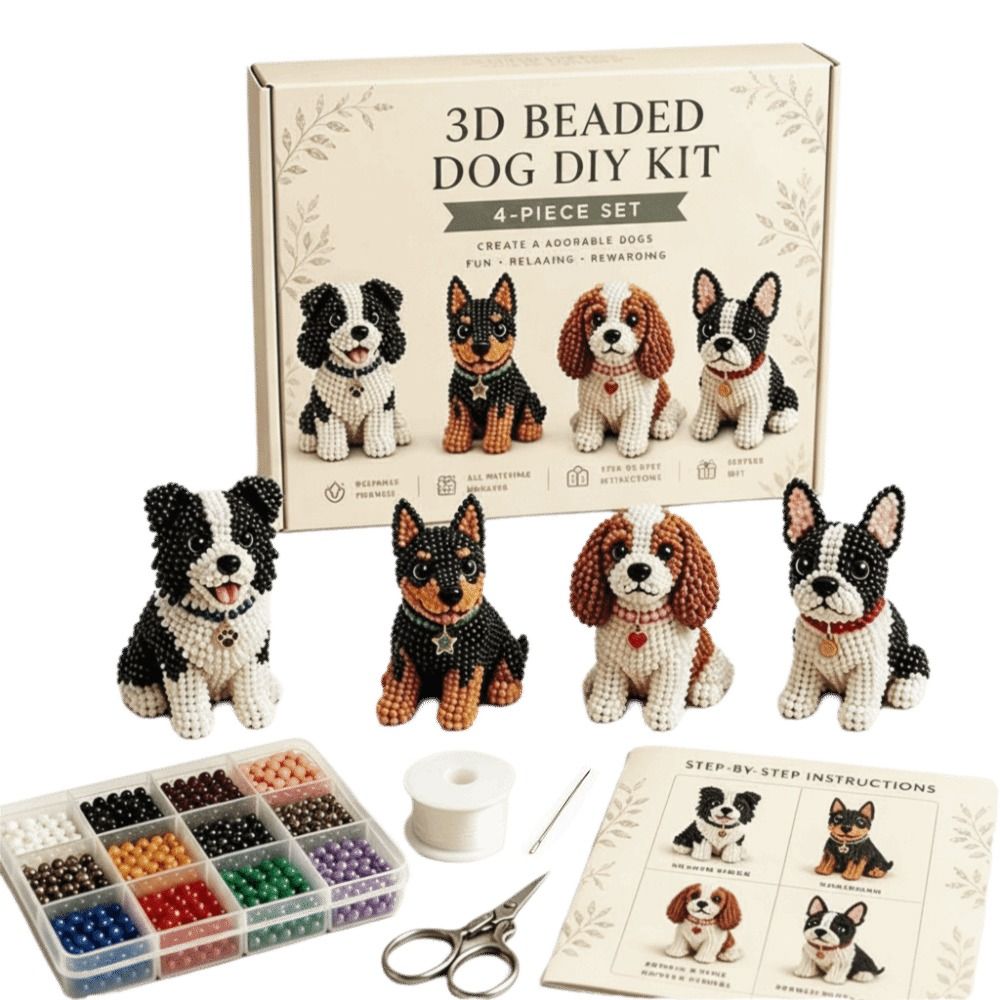 Kit de Cuentas Pequeñas 3D par - Art Craft And Design reseña y precio
