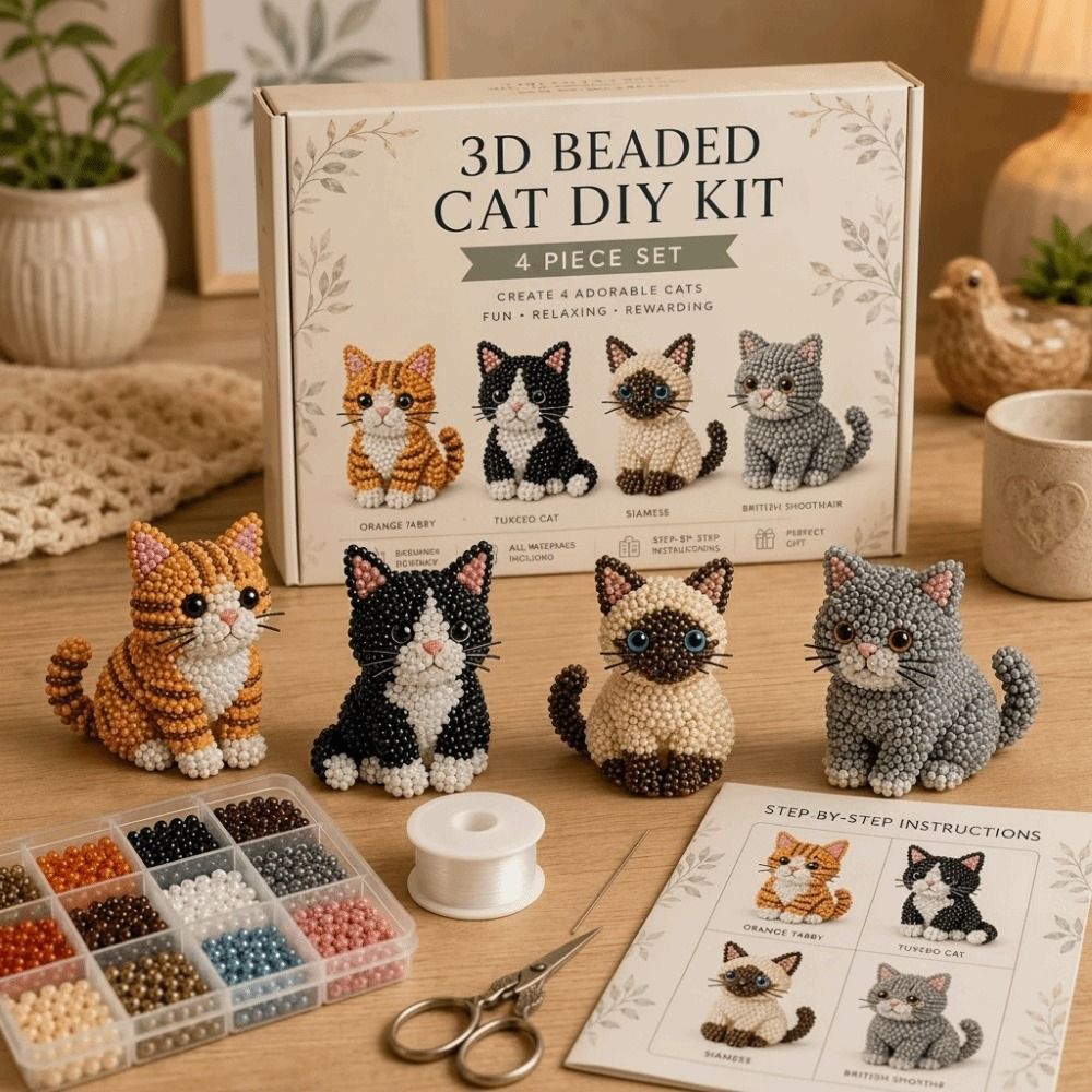 Kit de Cuentas Pequeñas 3D par - Art Craft And Design reseña y precio