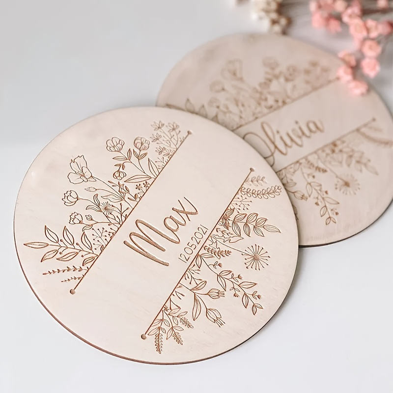 Placa con Nombre Grabado Flora - Art Craft Christmas reseña y precio