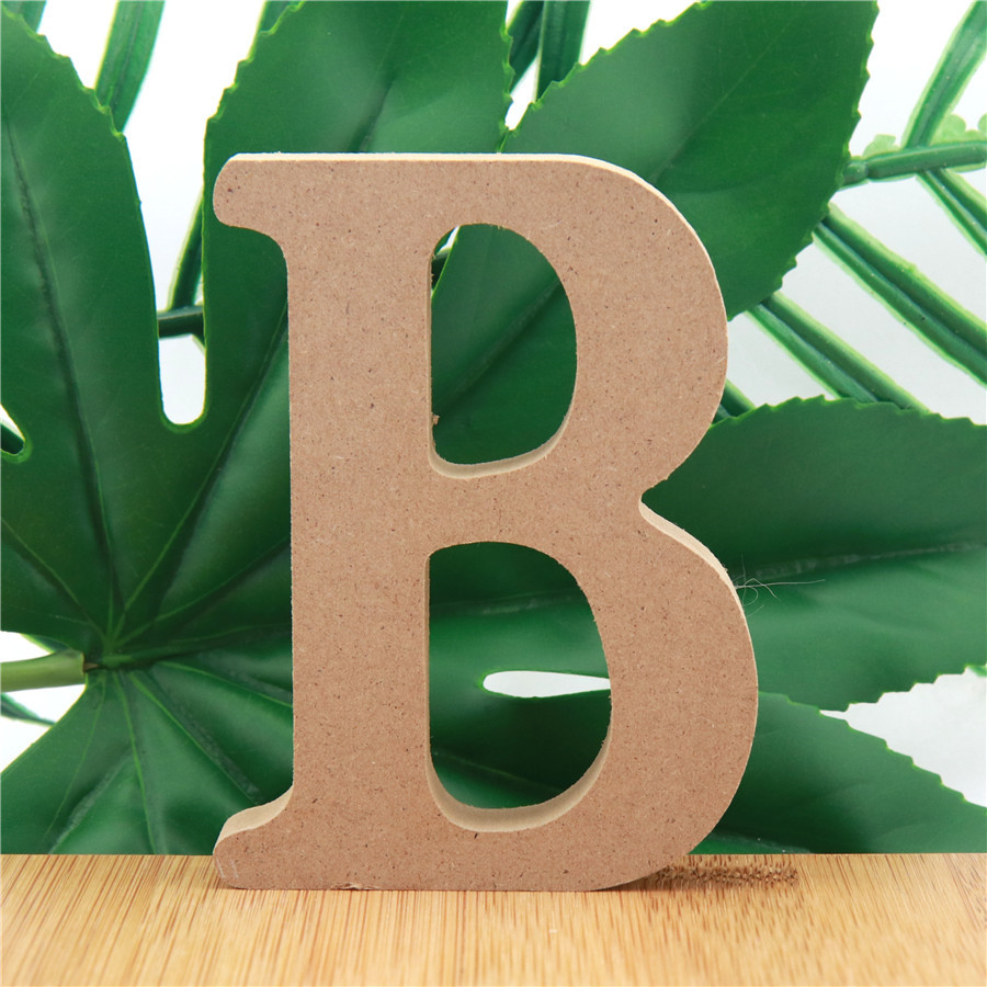 1 unidad de letras de madera d - Art Craft And Design reseña y precio