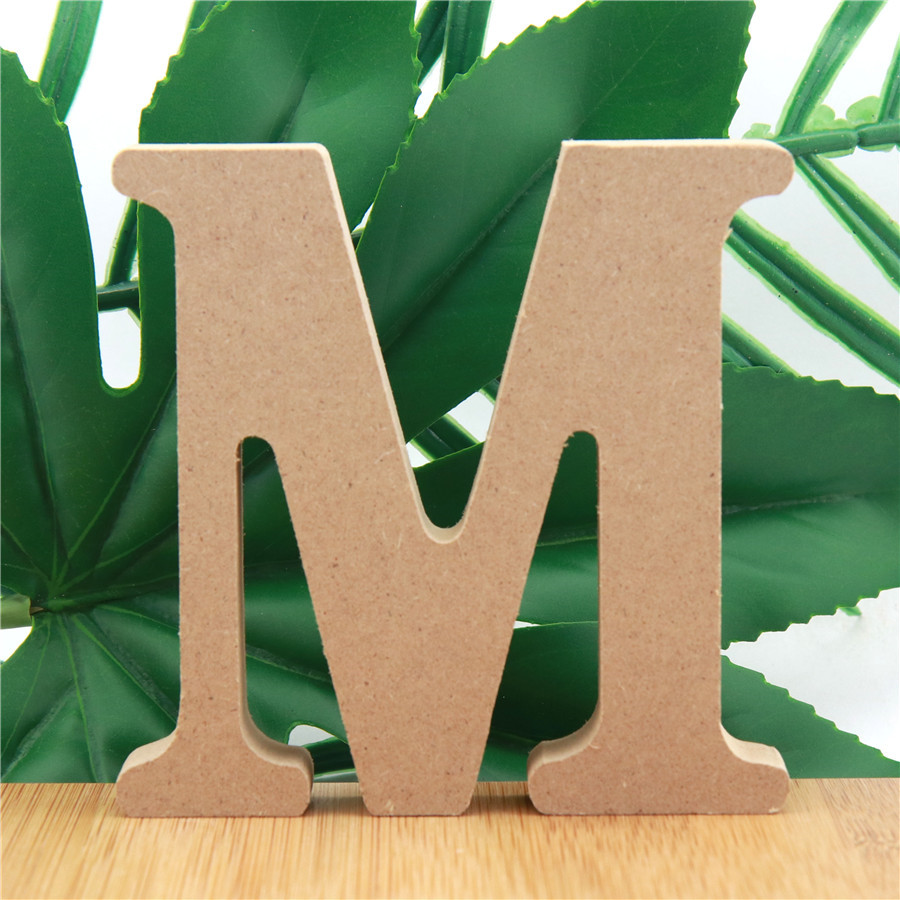 1 unidad de letras de madera d - Art Craft And Design reseña y precio