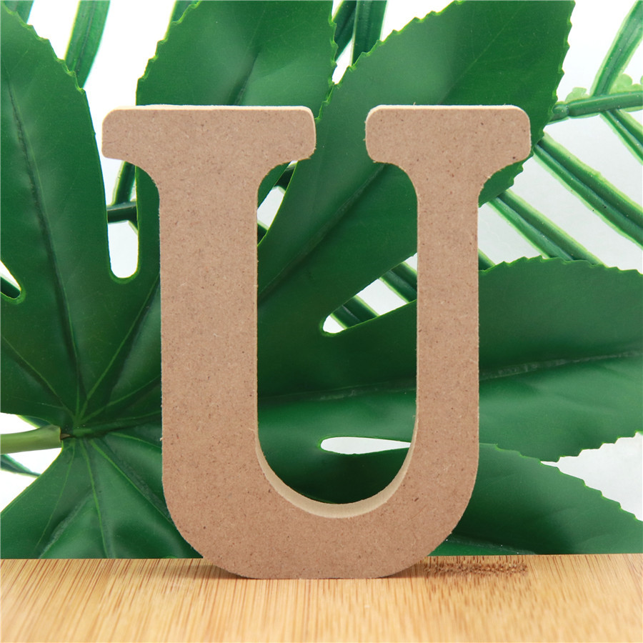 1 unidad de letras de madera d - Art Craft And Design reseña y precio