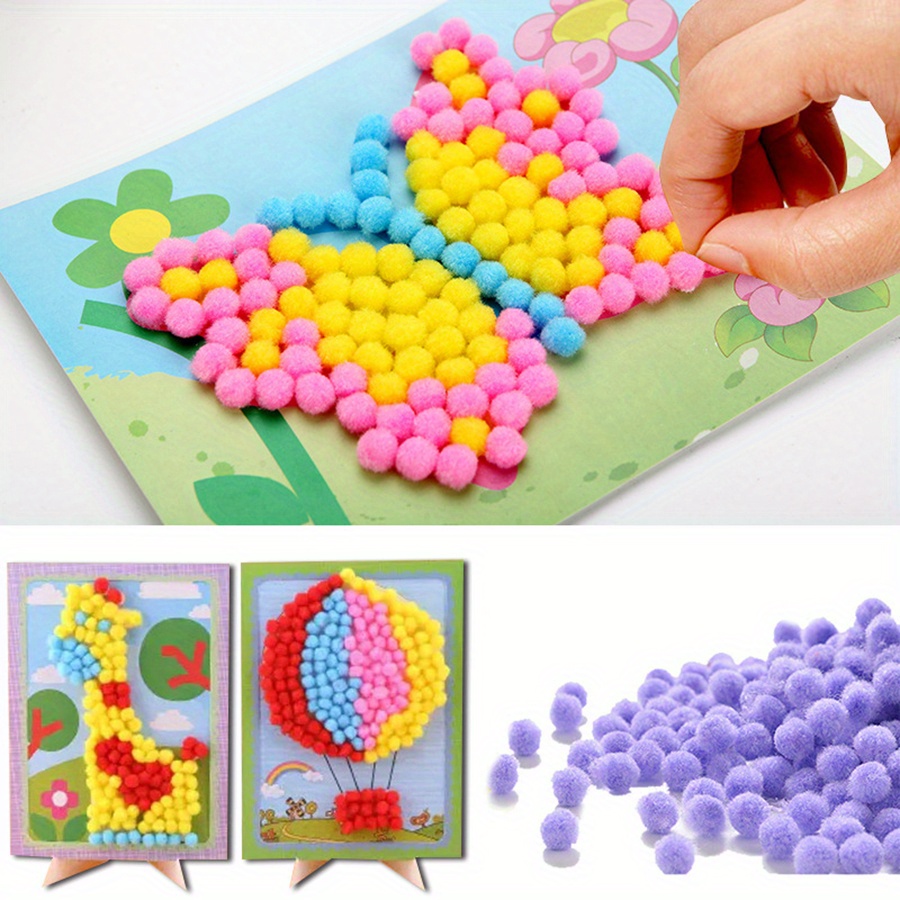Pintura de pompón de colores,  - Art Craft Painting reseña y precio