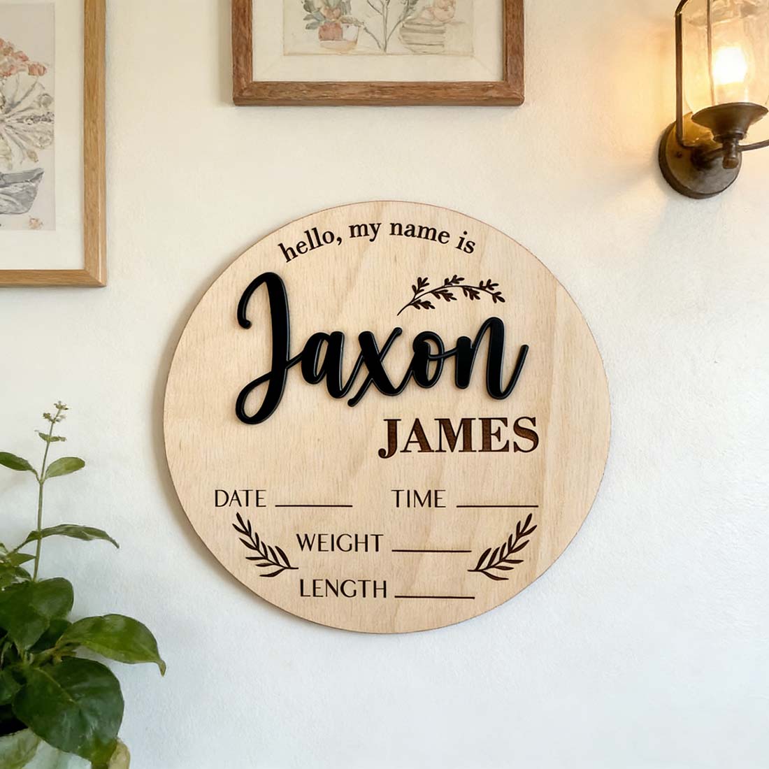 1 Pieza de Letrero Personaliza - Art Craft Christmas reseña y precio