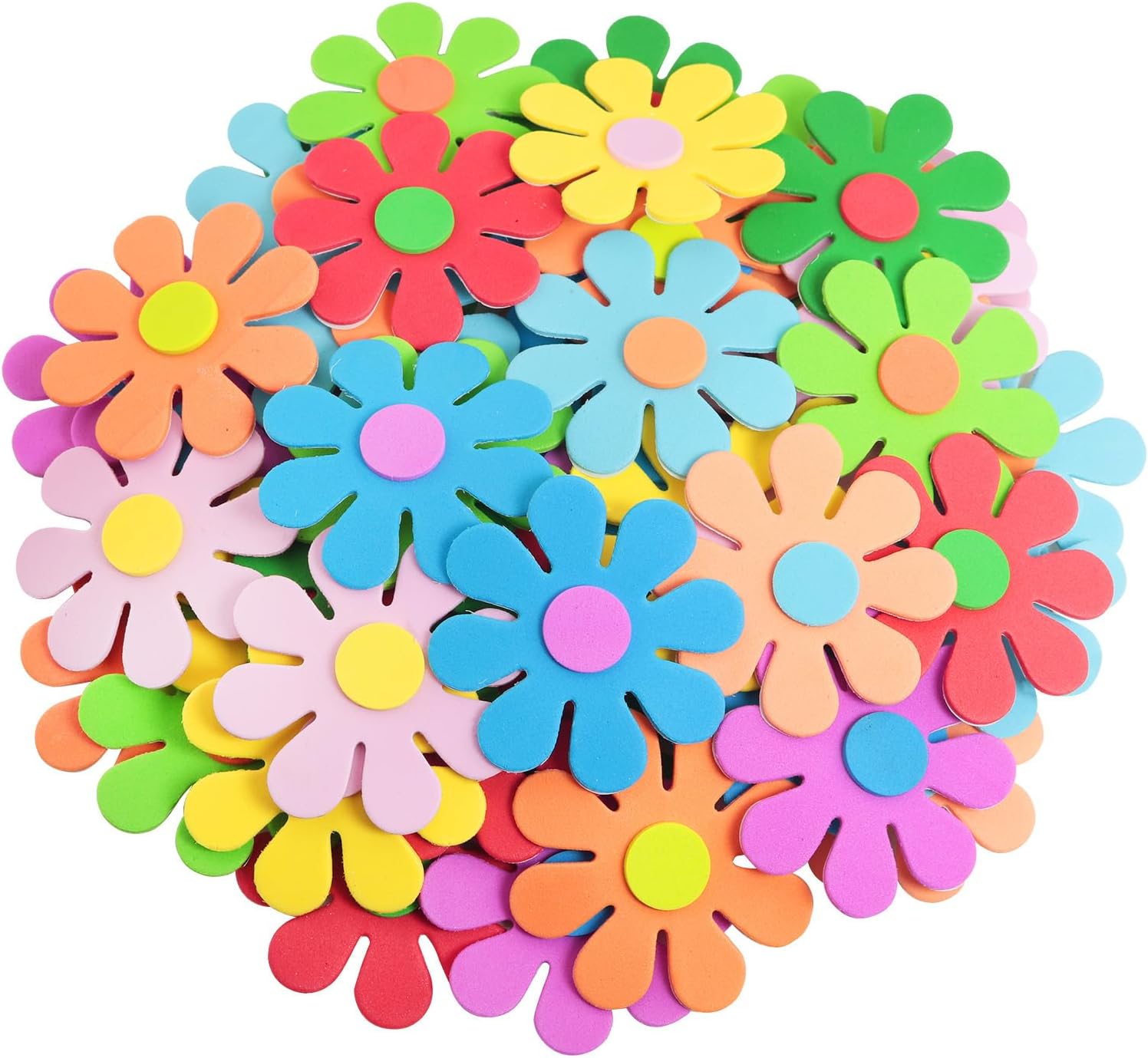 Pegatinas de espuma con flores - Art Craft Party reseña y precio