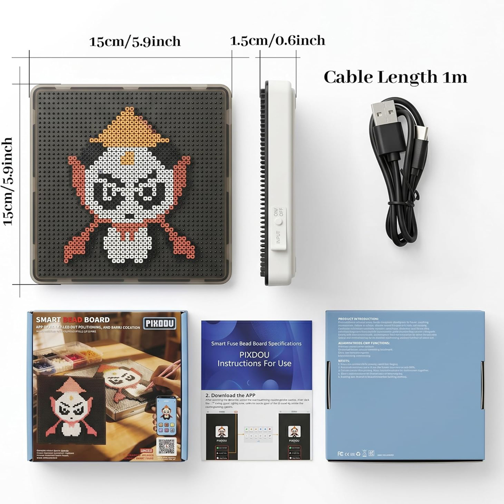 Tablero de cuentas LED APP Pix - Art Craft App reseña y precio