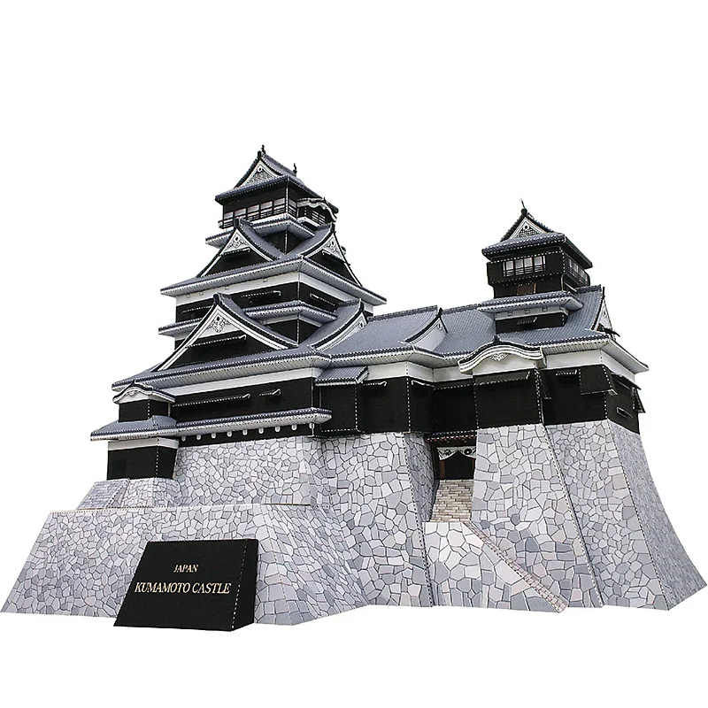 Japón Kumamoto Castillo Mini 3 - Art Craft Japan reseña y precio