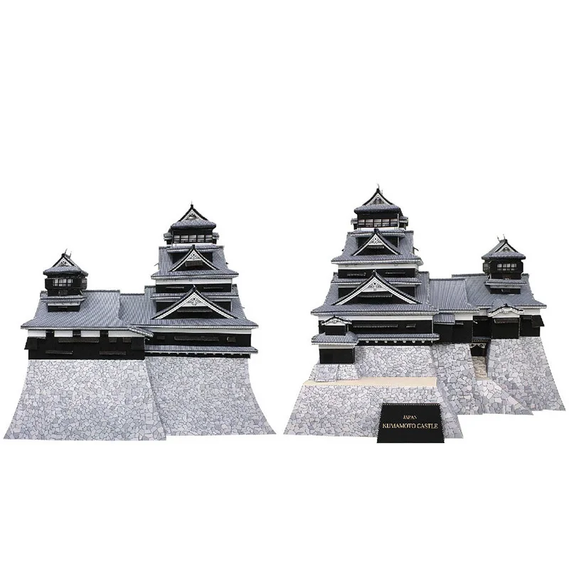 Japón Kumamoto Castillo Mini 3 - Art Craft Japan reseña y precio