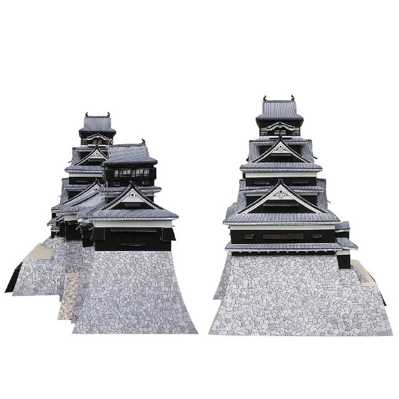 Japón Kumamoto Castillo Mini 3 - Art Craft Japan reseña y precio