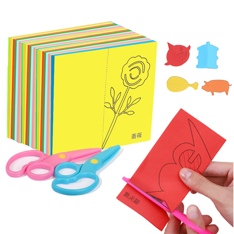 Juego de corte de papel, tijer - Art Craft Books reseña y precio