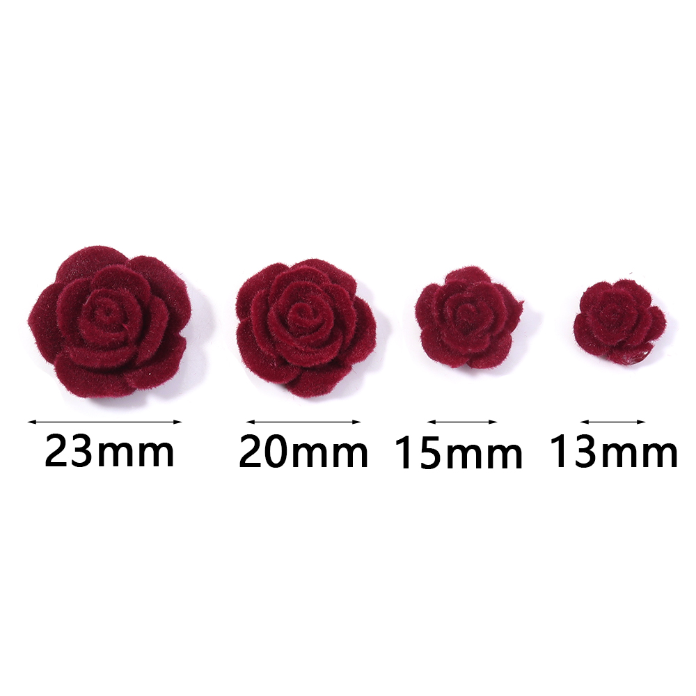 20 piezas flor rosa de resina  - Art Craft Items reseña y precio