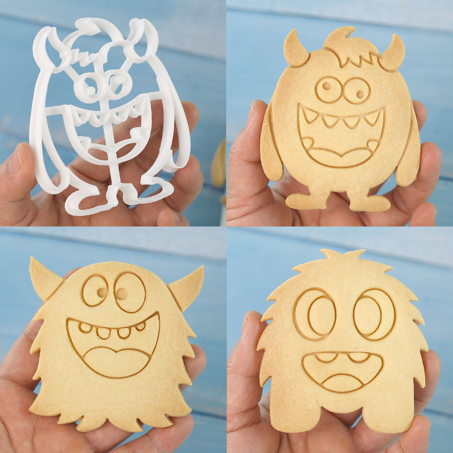 1 ud./4 uds. Cortadores de gal - Art Craft Party reseña y precio
