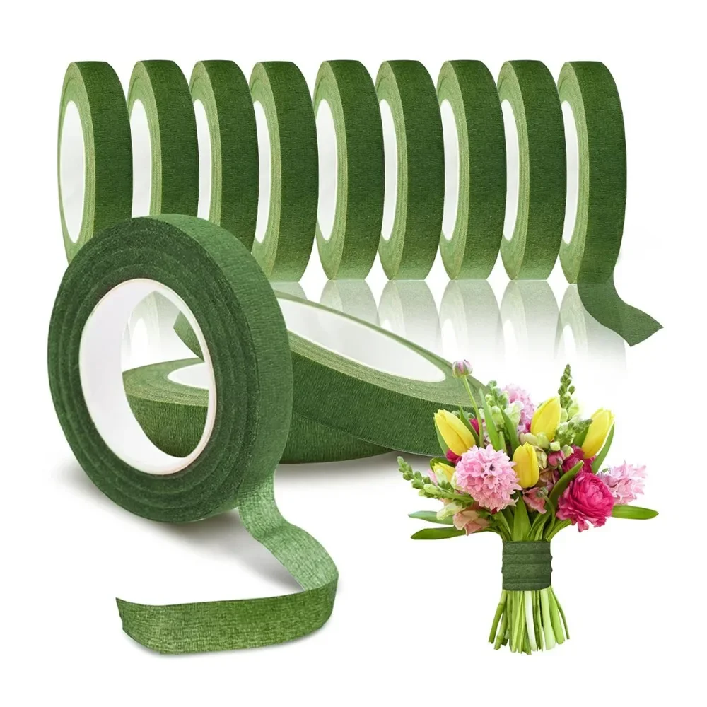 Hermosas cintas florales verde - Art Craft Items reseña y precio