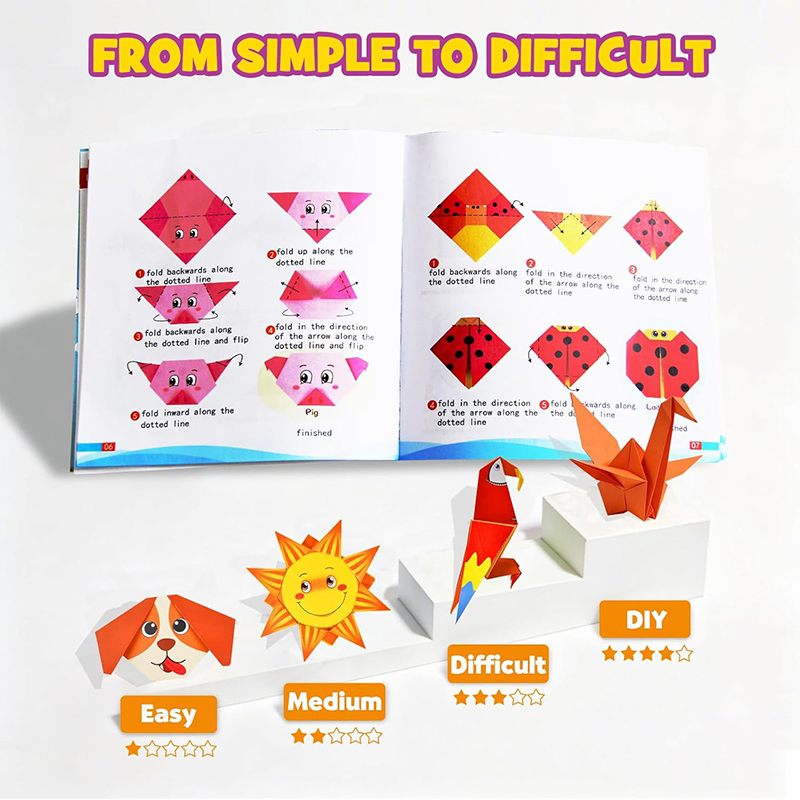 Kits de Papel para Origami, Li - Art Craft Books reseña y precio