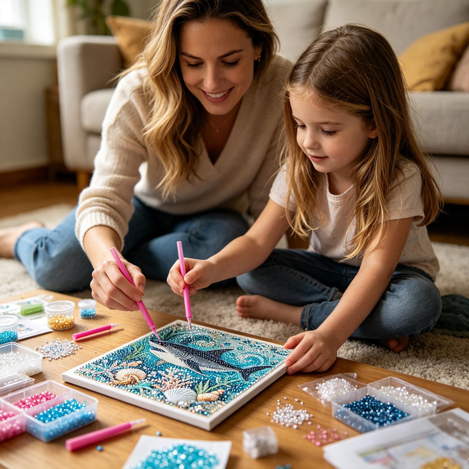 Kit de Pintura con Diamantes d - Art Craft Activities reseña y precio