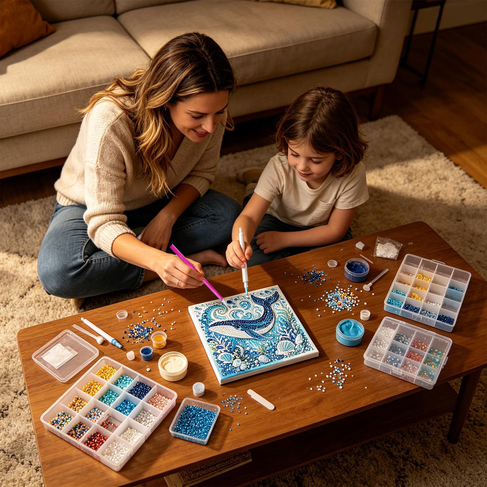 Kit de Pintura con Diamantes d - Art Craft Activities reseña y precio