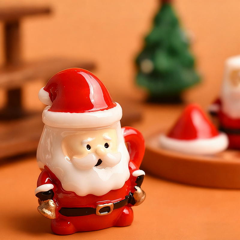 Mini adorno de taza de té de P - Art Craft Christmas reseña y precio
