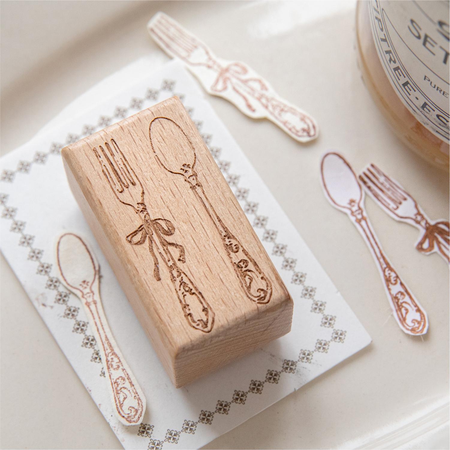 Sello de madera con diseño de  - Art Craft Activities reseña y precio