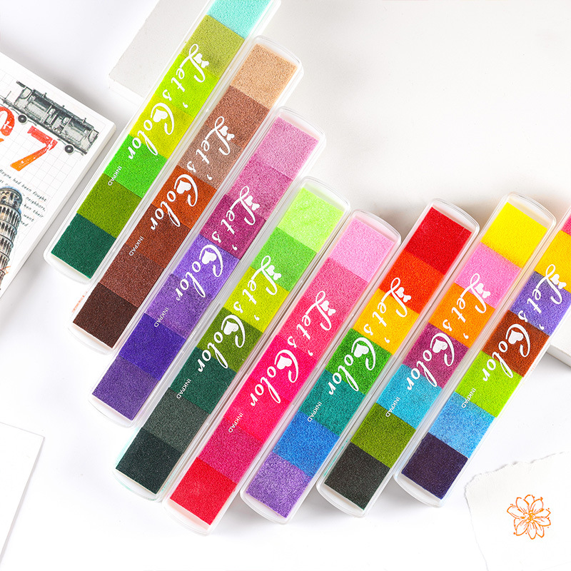 Almohadillas de Tinta de Color - Art Craft Activities reseña y precio