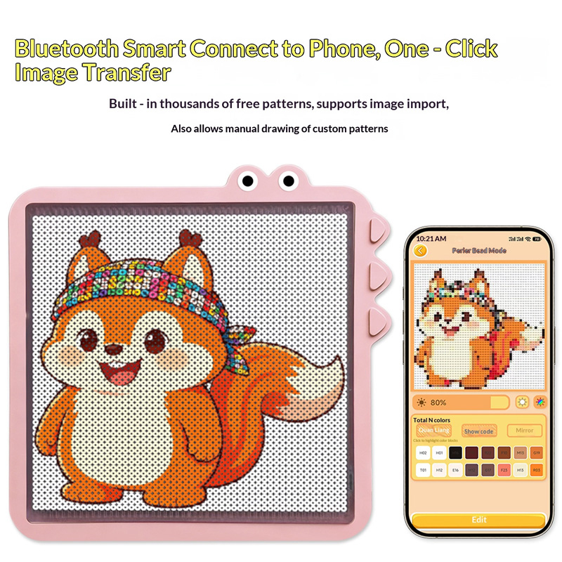 Tablero de Perler Bead LED Int - Art Craft App reseña y precio