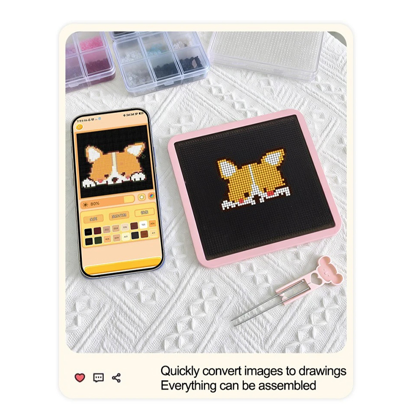 Tablero de Perler Bead LED Int - Art Craft App reseña y precio