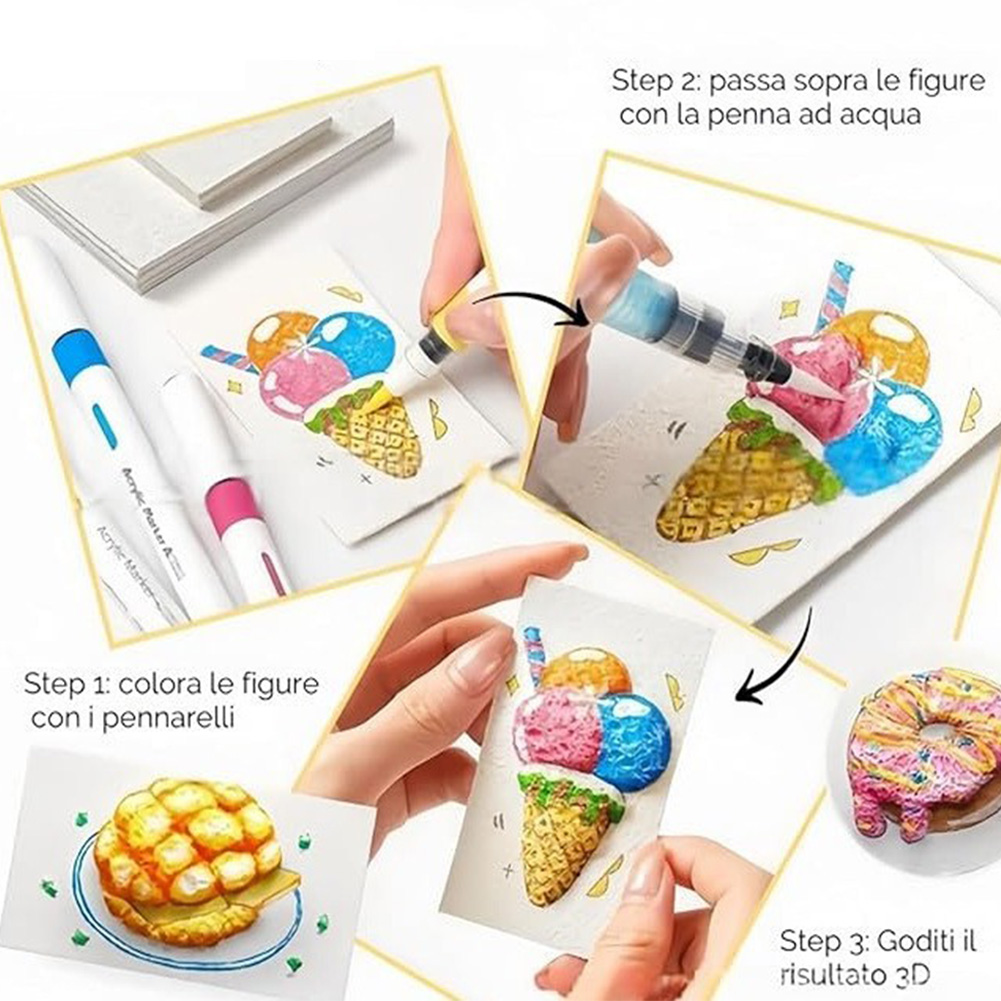 Bolígrafo Mágico de Esponja pa - Art Craft Activities reseña y precio