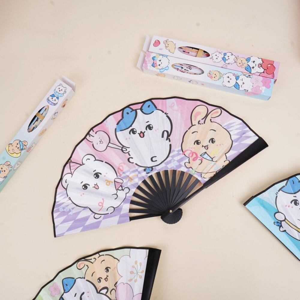 Abanico Plegable Kawaii Chiika - Art Craft Japan reseña y precio