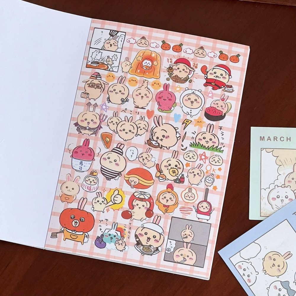 Libro de Pegatinas Chiikawa, P - Art Craft Books reseña y precio