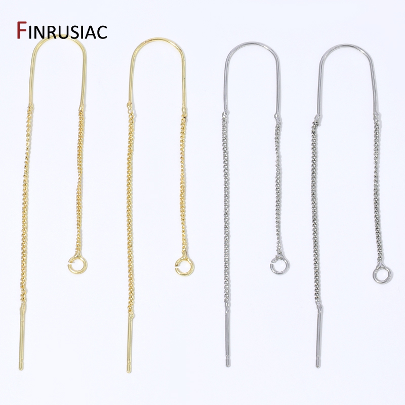 Pendientes colgantes de cadena - Art Craft Ideas reseña y precio