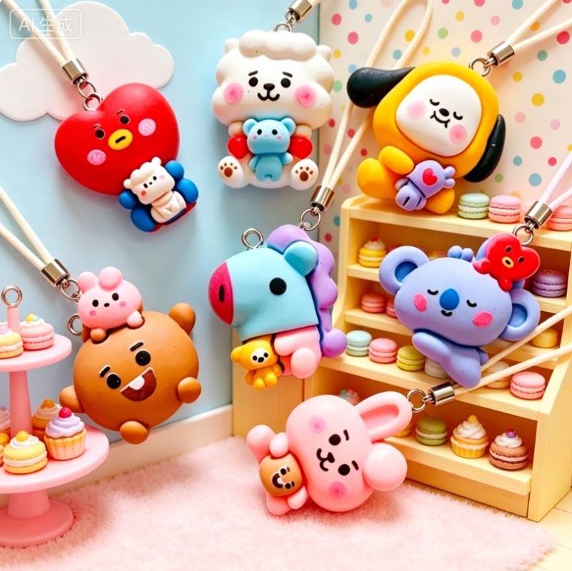 10 piezas de dijes de resina K - Art Craft Items reseña y precio