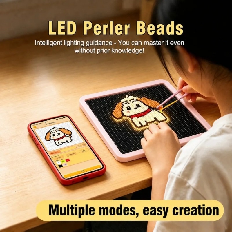 Tablero de Cuentas LED para Ma - Art Craft App reseña y precio