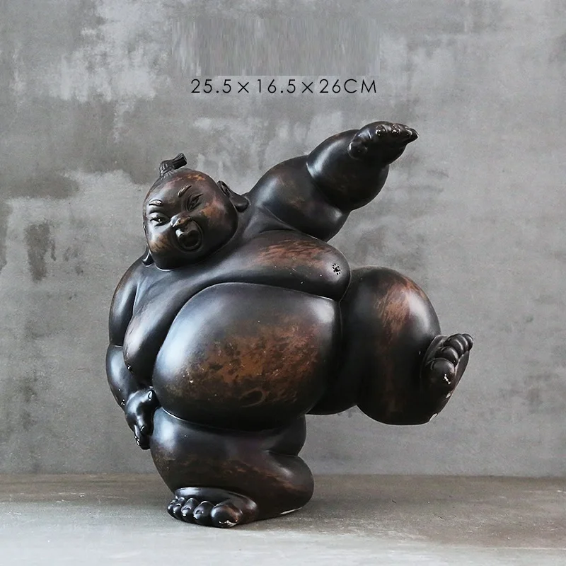 Figura de sumo japonés, escult - Art Craft Japan reseña y precio
