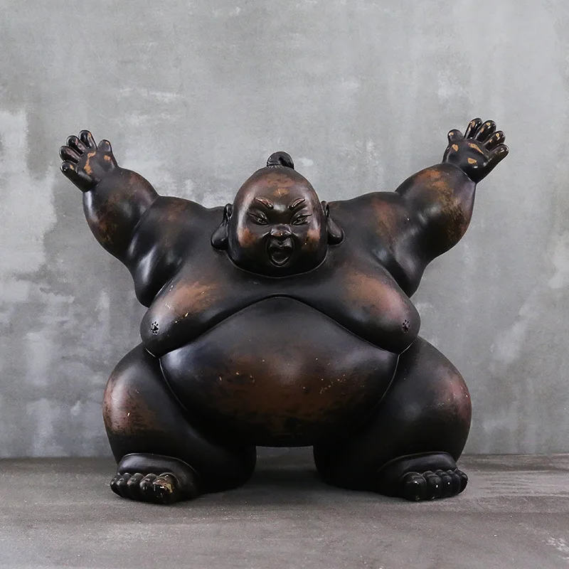 Figura de sumo japonés, escult - Art Craft Japan reseña y precio