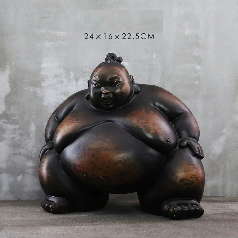 Figura de sumo japonés, escult - Art Craft Japan reseña y precio